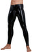 Legging en latex avec gaine pénis
