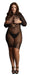 Robe sexy Grande Taille LONG SLEEVE Noire