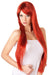 Perruque Cheveux longs Rouges