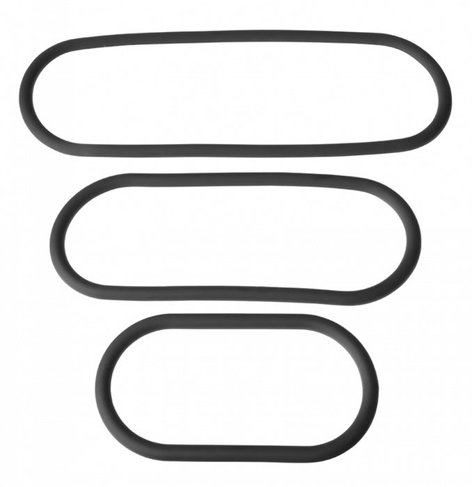 Lot 3 cockrings silicone Wrap Ring
