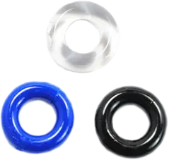 Lot 3 cockrings souples