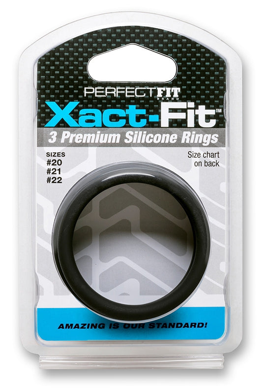 Lot 3 cockrings Xact-Fit L-XL