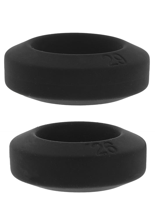Lot de 2 Cockrings Double Stackers 26-29mm