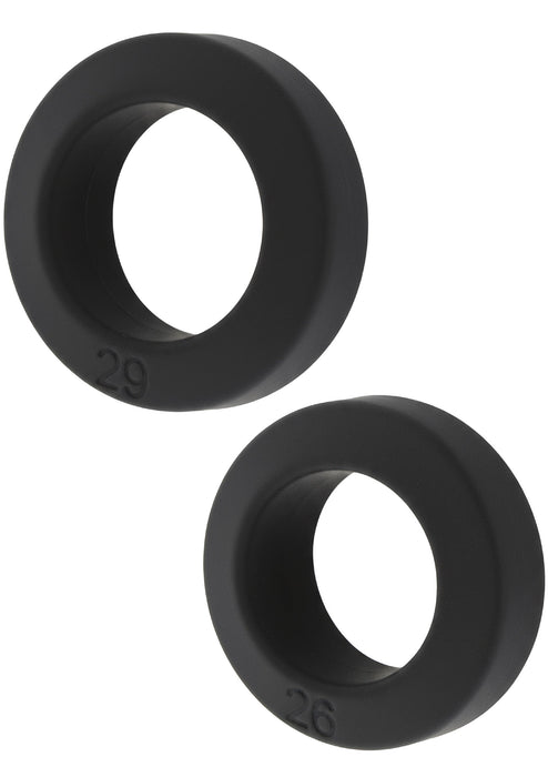 Lot de 2 Cockrings Double Stackers 26-29mm