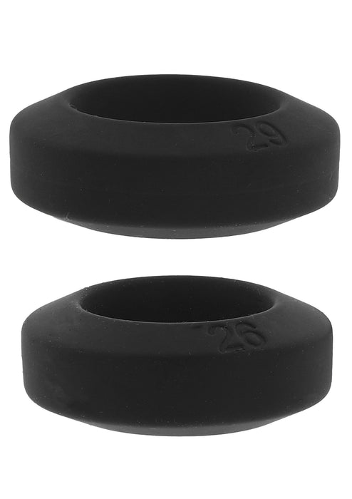 Lot de 2 Cockrings Double Stackers 26-29mm