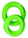 Lot de 2 Cockrings phosphorescents Glow Ring 33mm