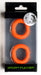 Lot de 2 Cockrings Ready Rings Orange