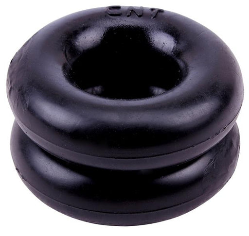 Lot de 2 cockrings souples Donut Noir