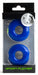 Lot de 2 Cockrings souples Stacker 20 mm Bleus