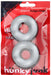 Lot de 2 cockrings Stiffy Bulge Transparents