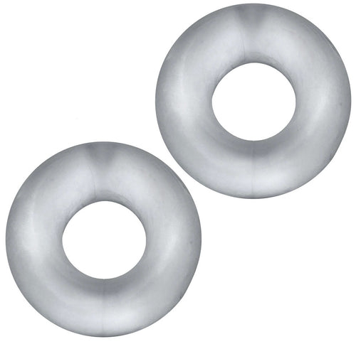 Lot de 2 cockrings Stiffy Bulge Transparents