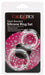 Lot de 2 Cockrings Transparents avec Billes