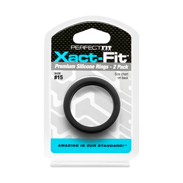 Lot de 2 Cockrings Xact-Fit n15 - Diamètre 38mm