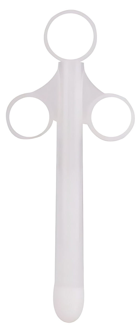 Lot de 2 Pipettes à lubrifiant Shoot perfect 10ml Blanc Insertion 10 x 1.5cm