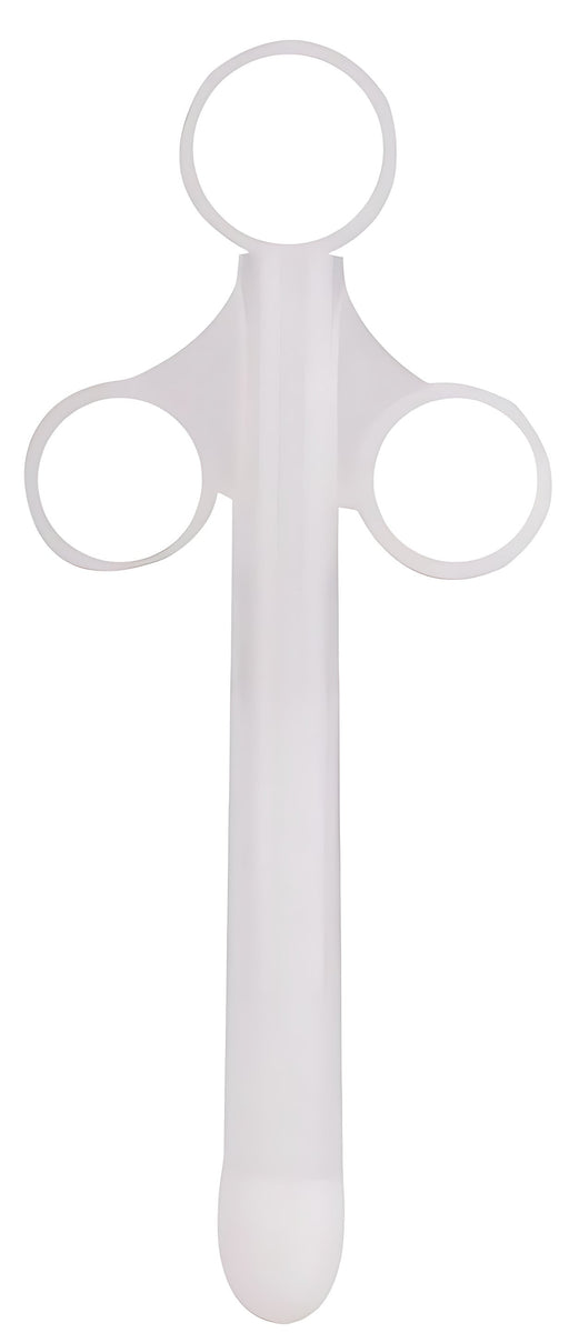 Lot de 2 Pipettes à lubrifiant Shoot perfect 10ml Blanc Insertion 10 x 1.5cm