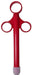 Lot de 2 Pipettes à lubrifiant Shoot perfect 10ml Rouge Insertion 10 x 1.5cm