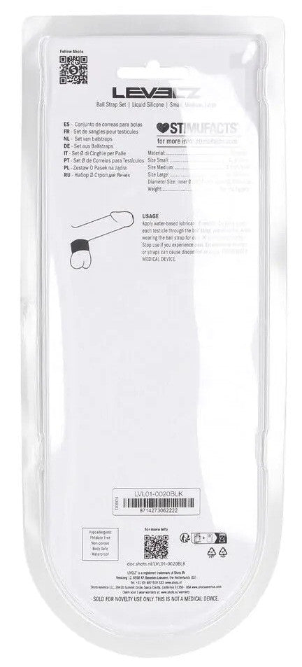 Lot de 3 Ballstretchers Ball Strap Diamètre 34mm
