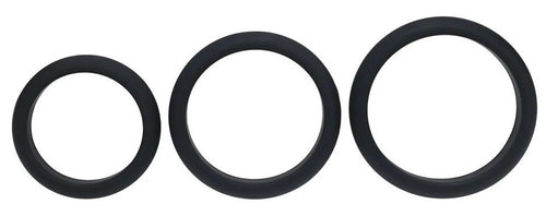 Lot de 3 Cockings Silicone Wide-O L-XXL 42-55mm