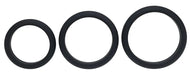 Lot de 3 Cockings Silicone Wide-O L-XXL 42-55mm