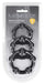 Lot de 3 Cockrings BeadCock Levelz