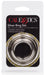 Lot de 3 cockrings en métal Silver Ring 32 à 50mm