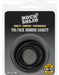 Lot de 3 Cockrings Gasket Noirs