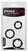Lot de 3 cockrings Mini Noir