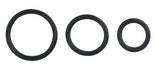 Lot de 3 cockrings noirs