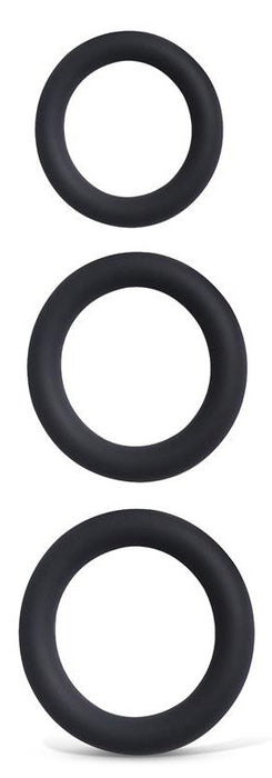 Lot de 3 Cockrings Perfoz 28-40 mm Noirs
