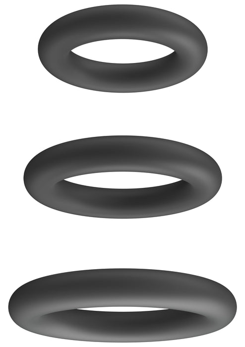 Lot de 3 Cockrings Plizplay 35-45mm