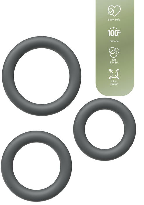 Lot de 3 Cockrings Plizplay 35-45mm