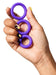 Lot de 3 Cockrings Remix Trio Violet