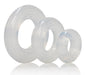 Lot de 3 cockrings Ring Set Transparents