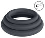 Lot de 3 Cockrings silicone Classic Levelz 23-30mm