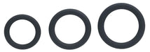 Lot de 3 Cockrings silicone Classic Levelz 23-30mm