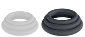 Lot de 3 Cockrings Silicone Classic Levelz 33-39mm