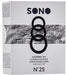 Lot de 3 cockrings Silicone Sono n25 Gris