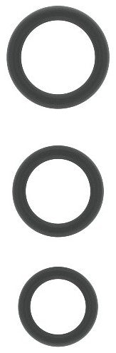 Lot de 3 cockrings Silicone Sono n25 Gris