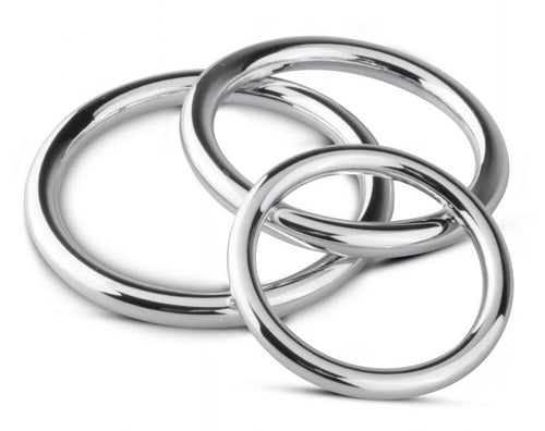 Lot de 3 cockrings Sinner Rings 40 à 50mm