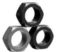 Lot de 3 Cockrings Souples Cock Nuts