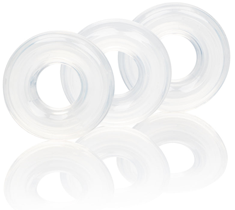Lot de 3 cockrings souples Stacker 20mm