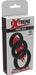 Lot de 3 Cockrings Stamcock Noirs