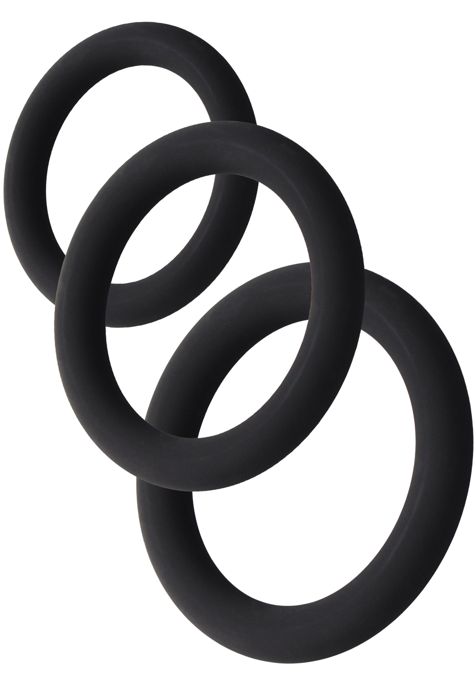 Lot de 3 Cockrings Stamstart Noirs