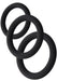 Lot de 3 Cockrings Stamstart Noirs