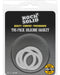 Lot de 3 Cockrings Tri-Pack Gasket Transparents