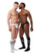 Lot de 3 Jockstraps Mister B TORONTO Blanc-Noir-Rouge
