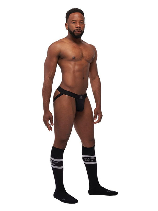 Lot de 3 Jockstraps Mister B TORONTO Blanc-Noir-Rouge