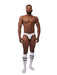 Lot de 3 Jockstraps Mister B TORONTO Blanc-Noir-Rouge