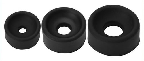 Lot de 3 manchons souples pour pompe de pénis 60mm