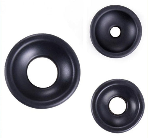 Lot de 3 manchons souples pour pompe de pénis 60mm